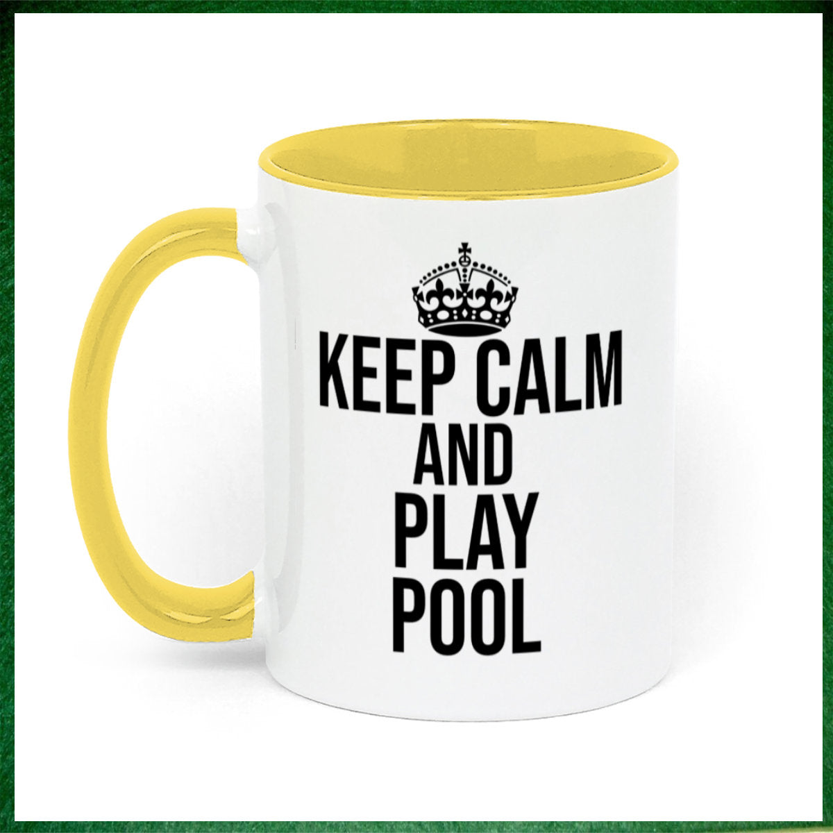 Keep Calm and Play Pool 11oz Mug || Mug, Coaster & Set Options