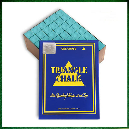 Tweetens Triangle Snooker Pool Billiard Cue Chalk – 1xGreen