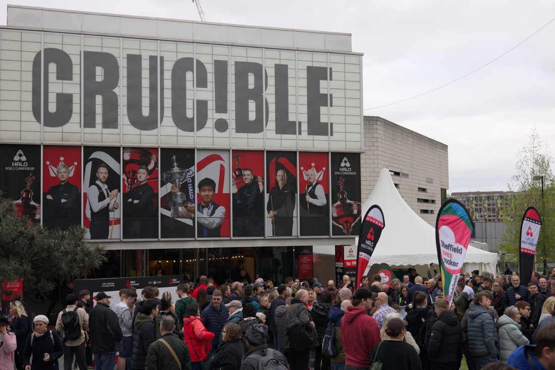 Crucible Theatre Sheffield during the World Snooker Championship