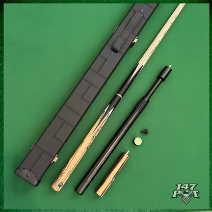 57" Snooker/Pool Cue + Case + 2x Extensions Bundle :: Inkwood