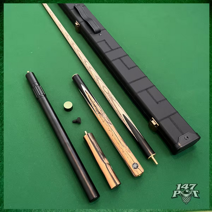57" Snooker/Pool Cue + Case + 2x Extensions Bundle :: Inkwood
