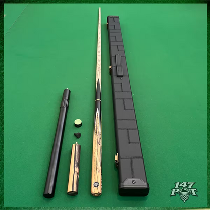 57" Snooker/Pool Cue + Case + 2x Extensions Bundle :: Inkwood