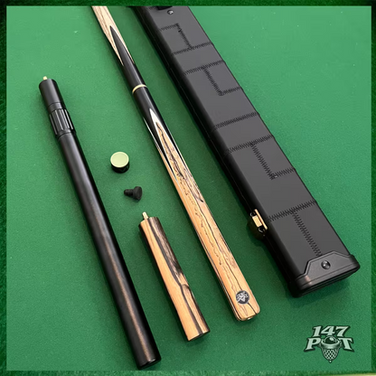 57" Snooker/Pool Cue + Case + 2x Extensions Bundle :: Inkwood