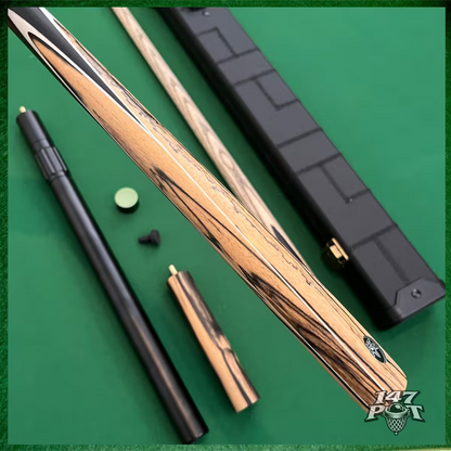 57" Snooker/Pool Cue + Case + 2x Extensions Bundle :: Inkwood