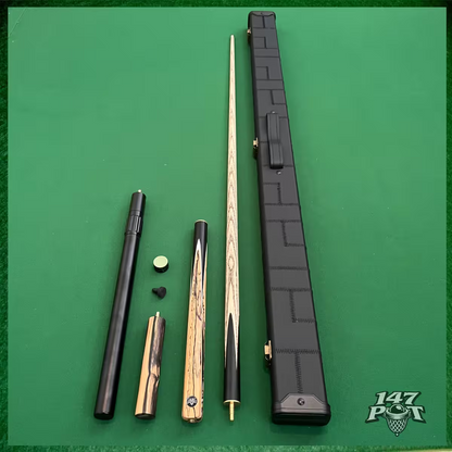 57" Snooker/Pool Cue + Case + 2x Extensions Bundle :: Inkwood