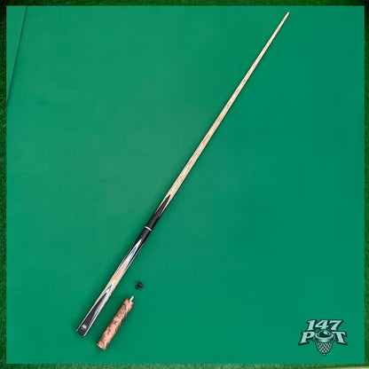 58" ¾ Joint Handmade Ash 9.5mm Tip Snooker/Pool Cue - Royalcrest
