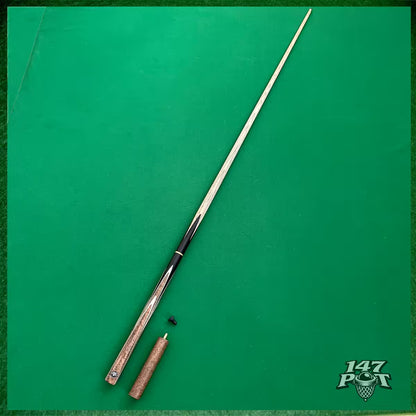 58" ¾ Joint Handmade Ash 9.5mm Tip Snooker/Pool Cue - Emberwood 58