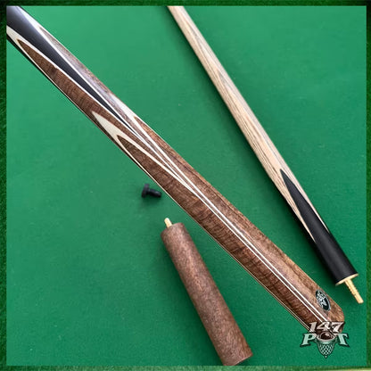 58" ¾ Joint Handmade Ash 9.5mm Tip Snooker/Pool Cue - Emberwood 58