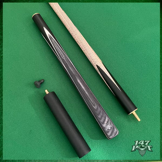 57" ¾ Joint Handmade Ash 9.5mm Tip Snooker/Pool Cue - Silverwood