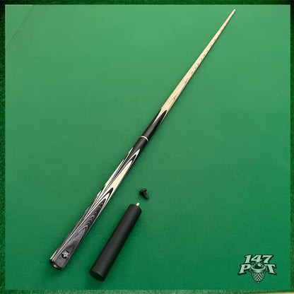 58" ¾ Joint Handmade Ash 9.5mm Tip Snooker/Pool Cue - Shadowcrest