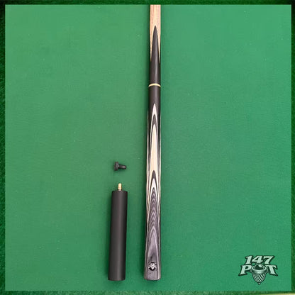 58" ¾ Joint Handmade Ash 9.5mm Tip Snooker/Pool Cue - Shadowcrest