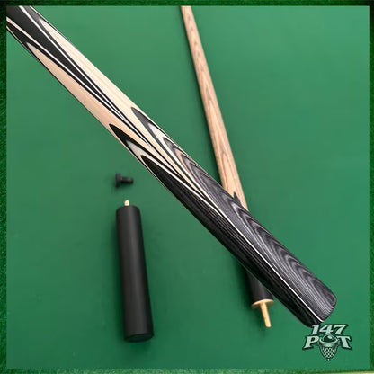 58" ¾ Joint Handmade Ash 9.5mm Tip Snooker/Pool Cue - Shadowcrest