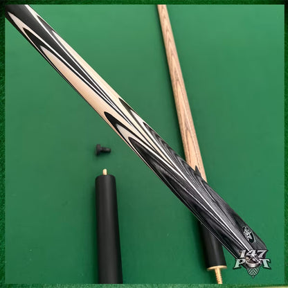 58" ¾ Joint Handmade Ash 9.5mm Tip Snooker/Pool Cue - Shadowcrest