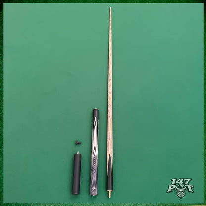 58" ¾ Joint Handmade Ash 9.5mm Tip Snooker/Pool Cue - Shadowcrest