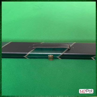 black and green snooker cue case