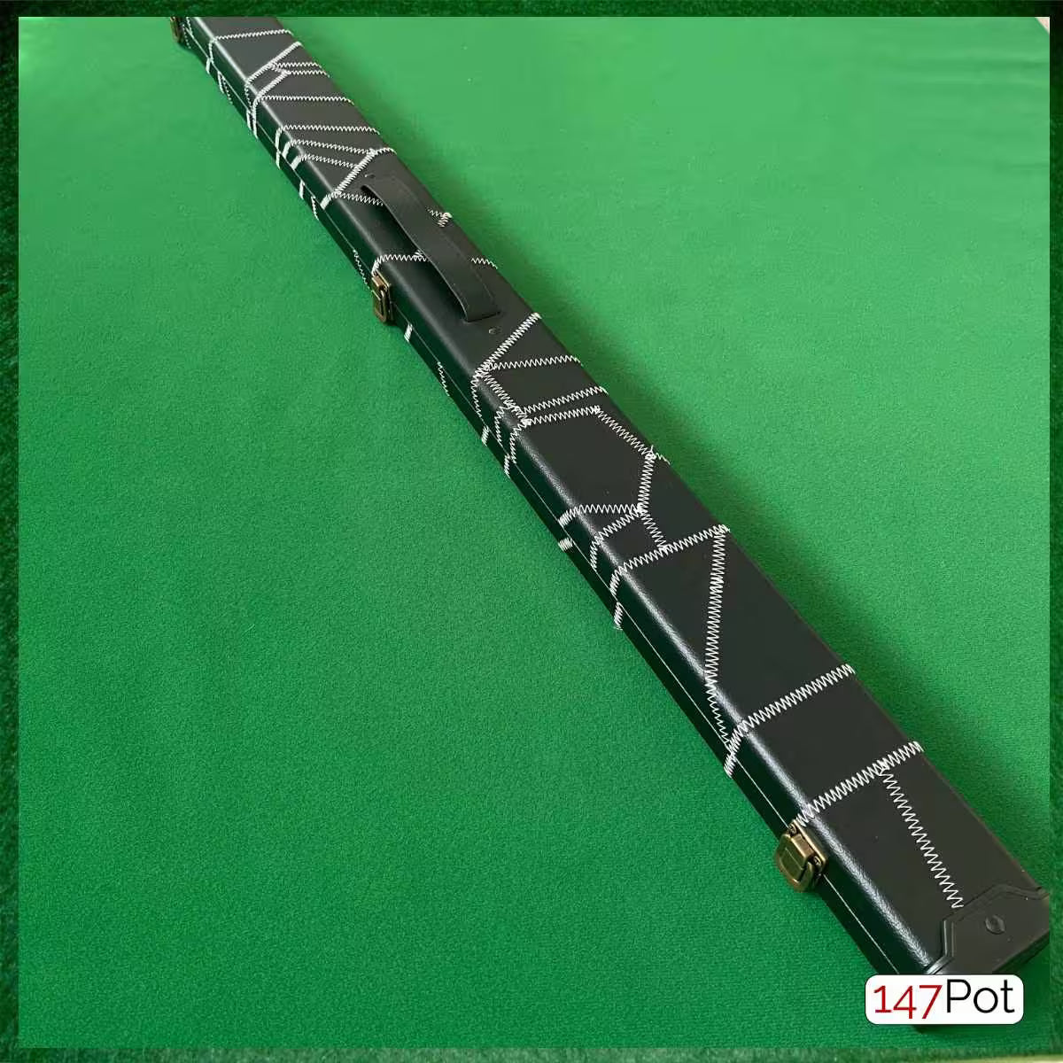 147 pot hard snooker cue case black