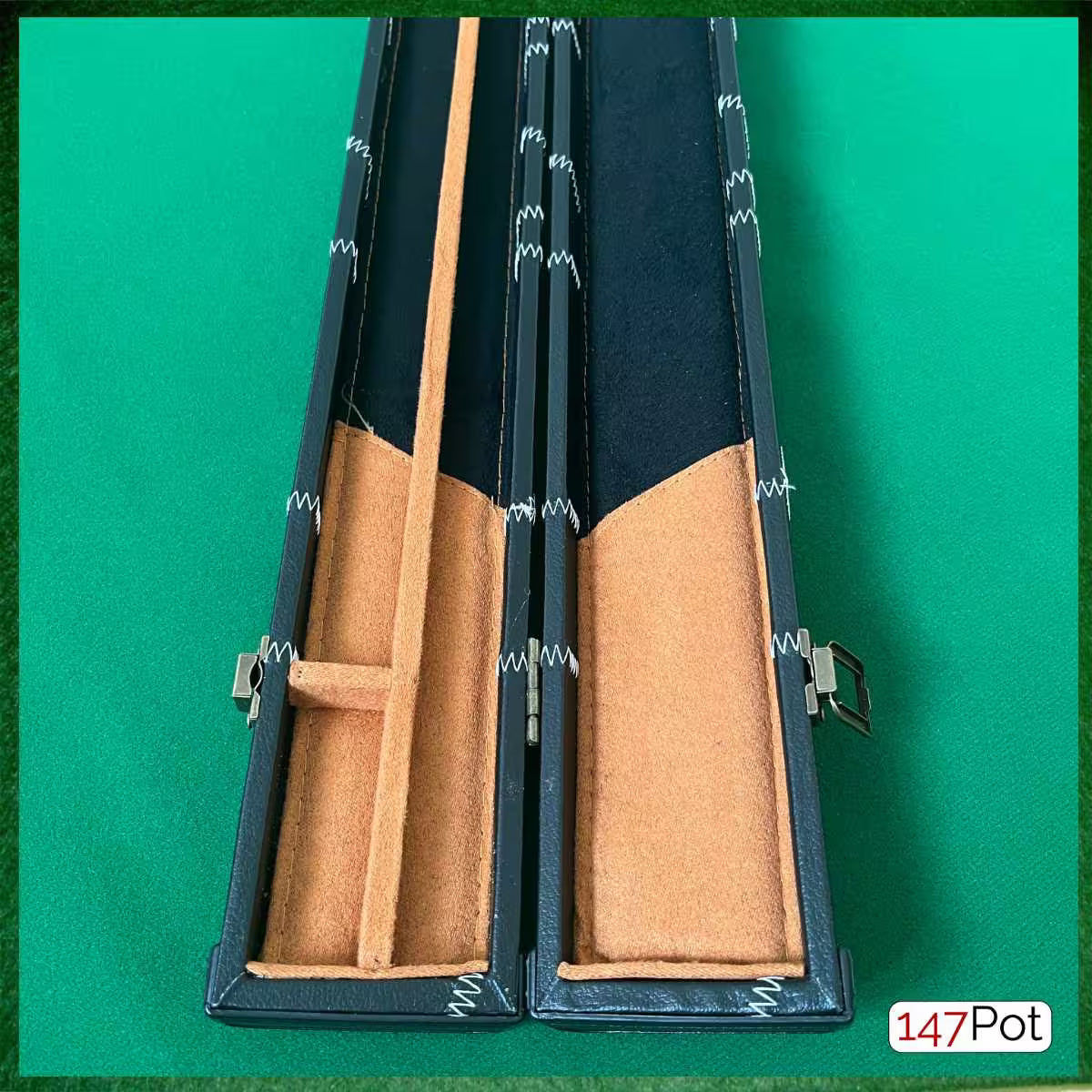 uk snooker cue case 3/4 joint 