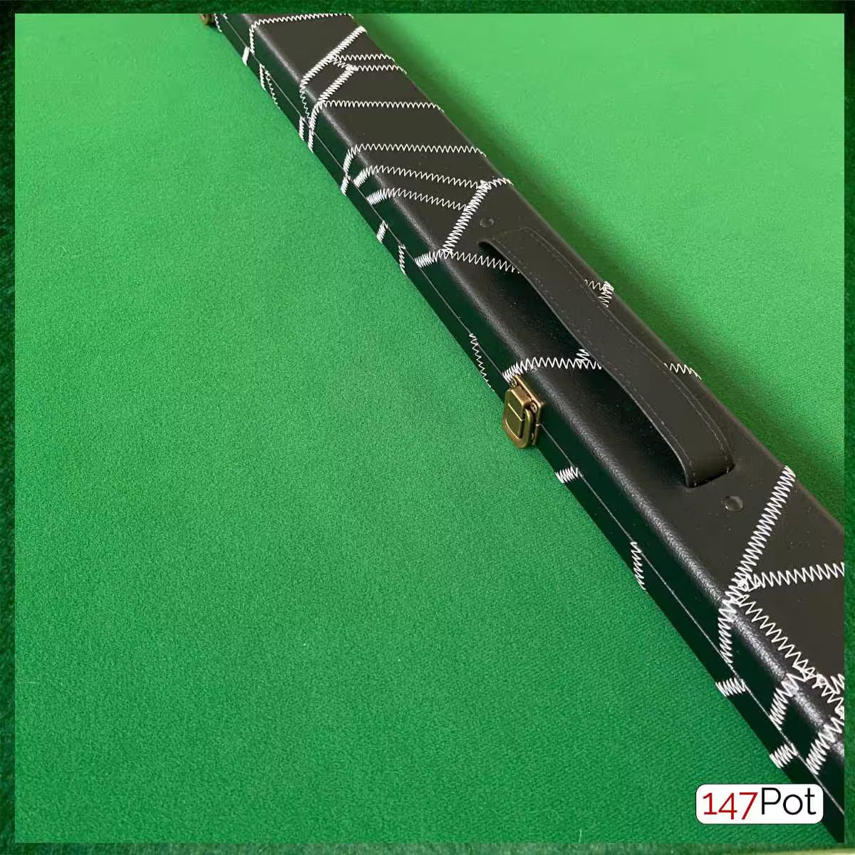 black and white snooker cue case uk