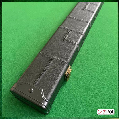147 pot black leatherette snooker cue case uk