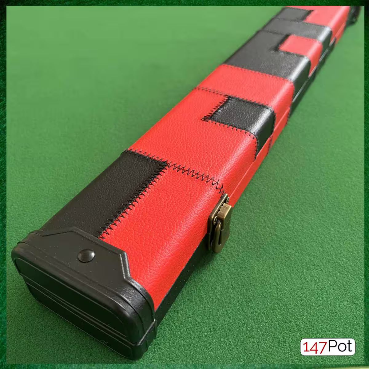 147 pot 3 4 joint snooker cue case uk