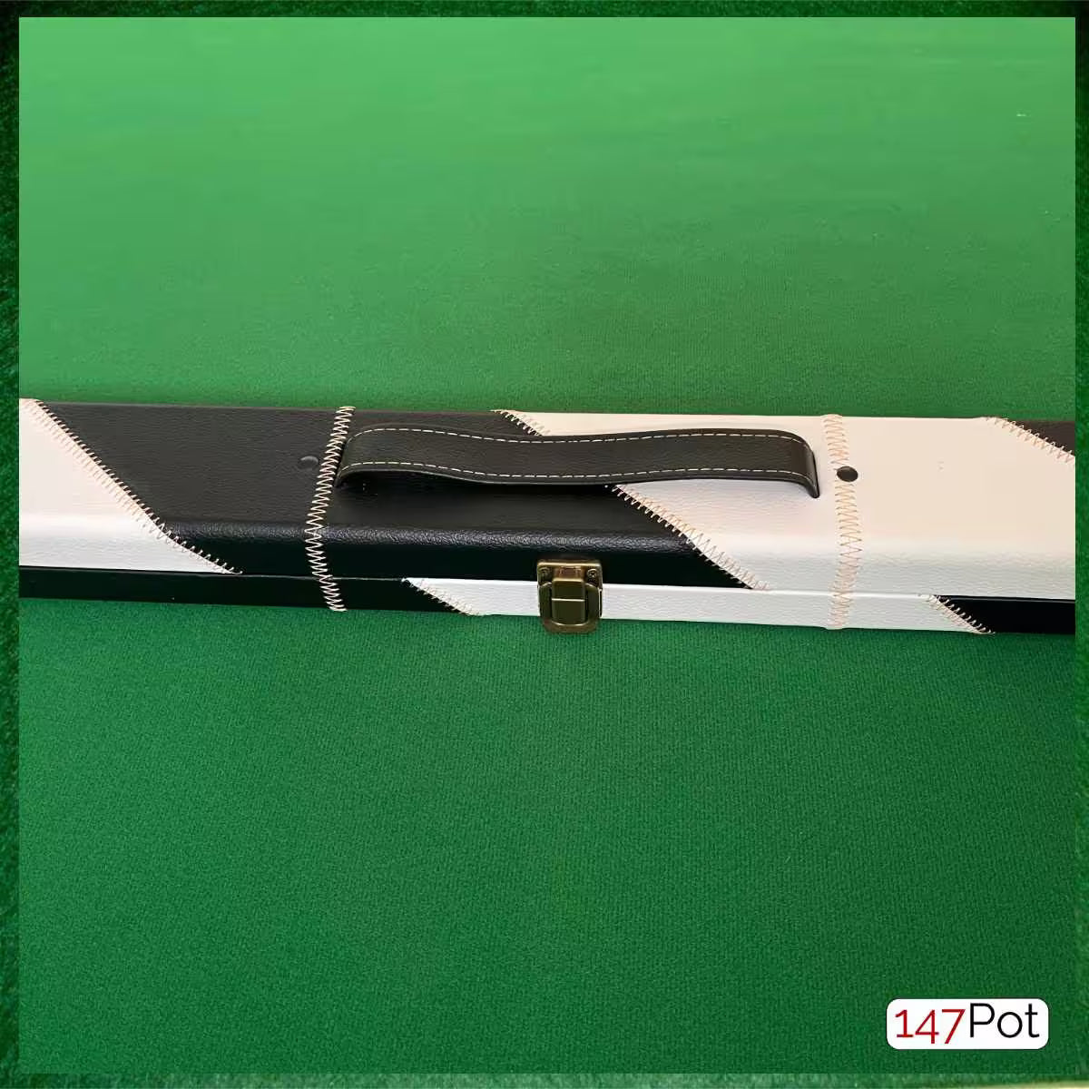 angled pattern snooker cue case uk