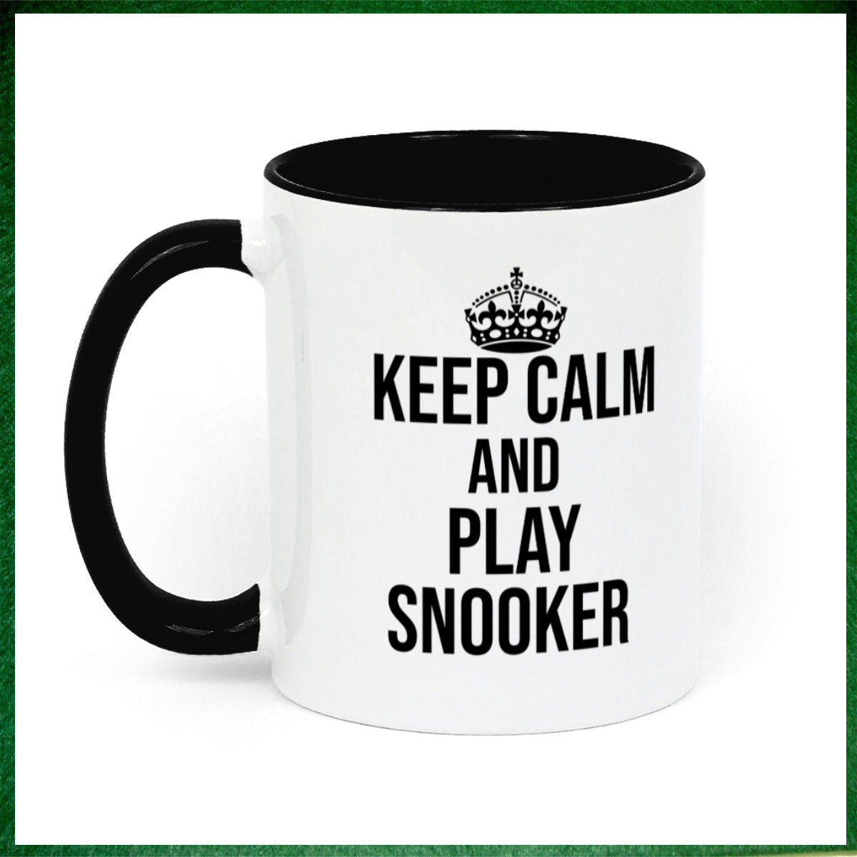 Keep Calm and Play Snooker 11oz Mug || Mug, Coaster & Set Options