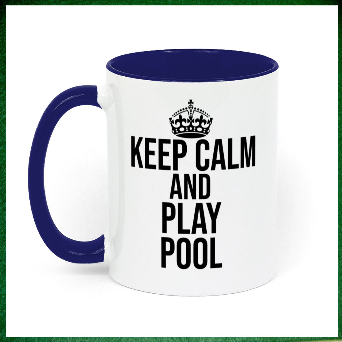 Keep Calm and Play Pool 11oz Mug || Mug, Coaster & Set Options