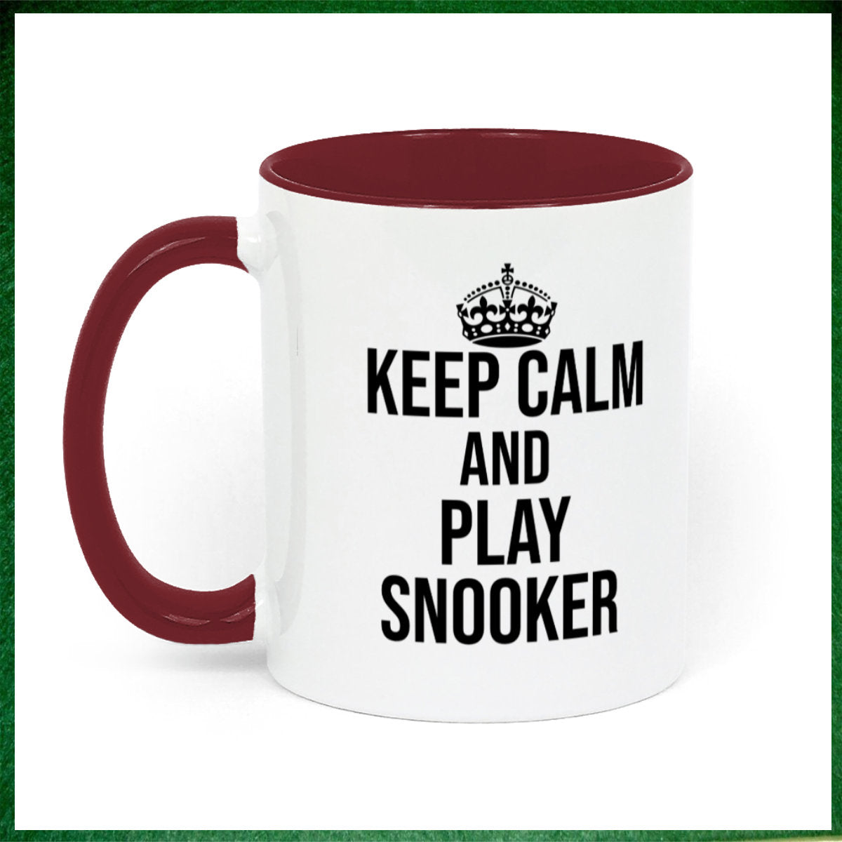 Keep Calm and Play Snooker 11oz Mug || Mug, Coaster & Set Options