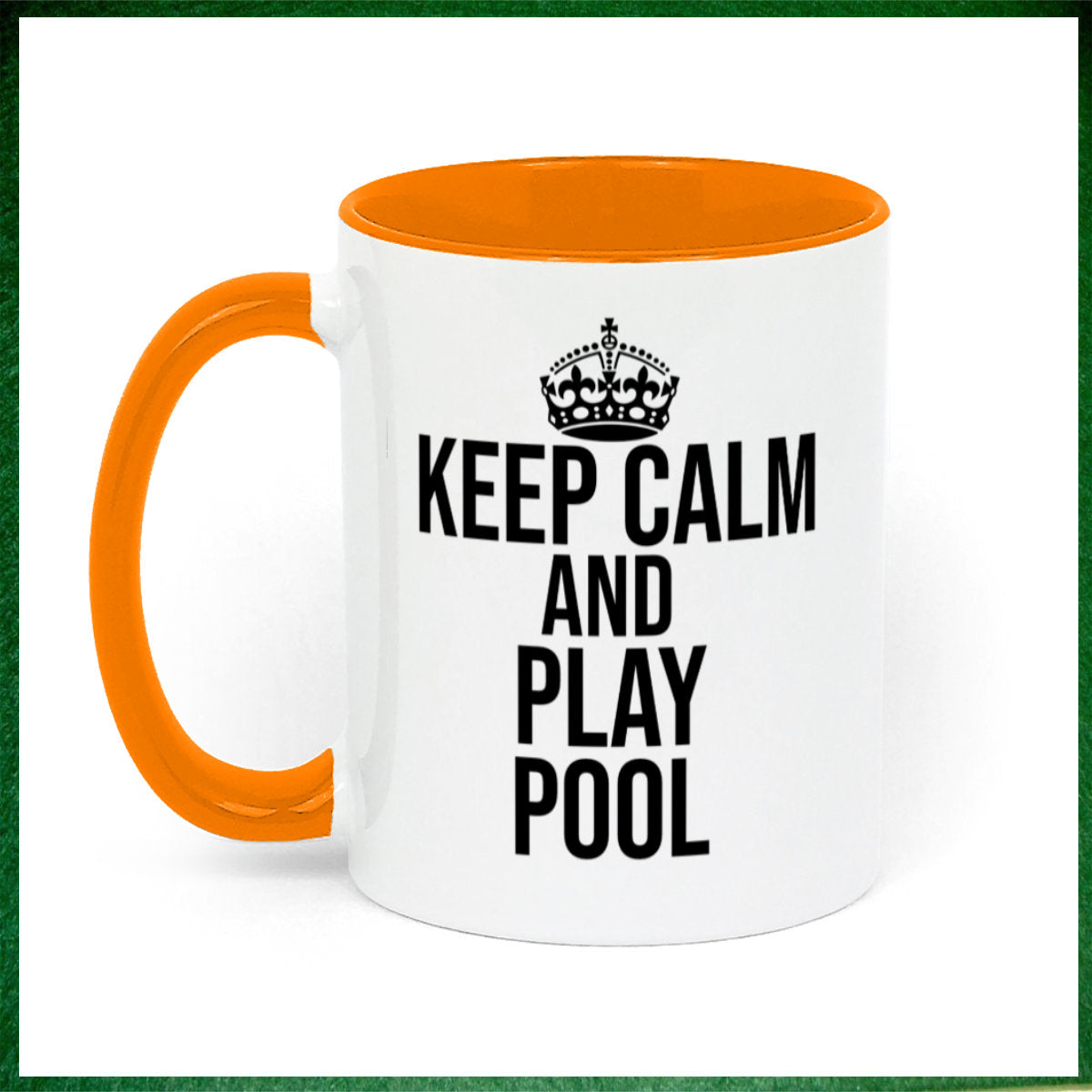 Keep Calm and Play Pool 11oz Mug || Mug, Coaster & Set Options