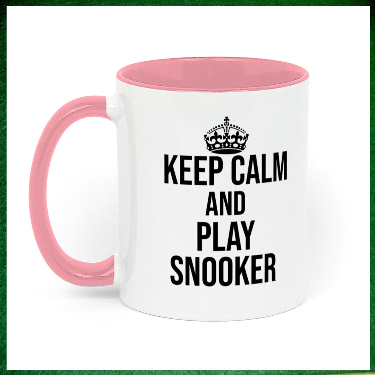 Keep Calm and Play Snooker 11oz Mug || Mug, Coaster & Set Options