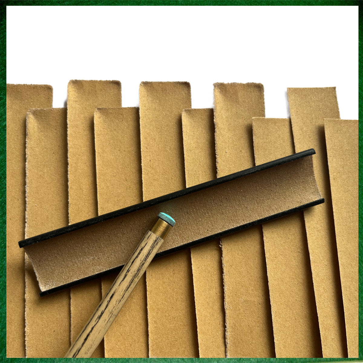 6" Cue Tip Shaper / Sander with 10 Replacement Removable Sandpapers