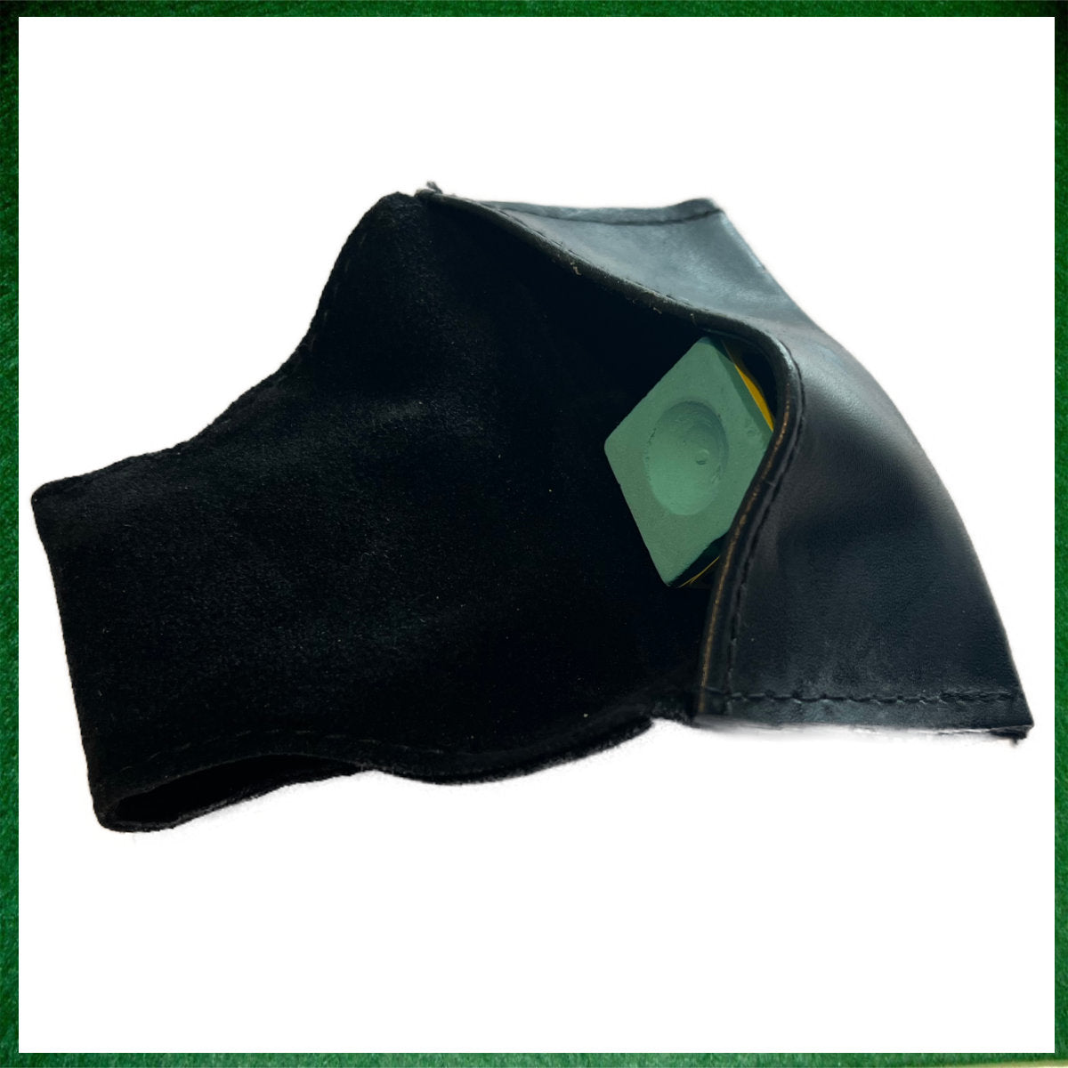 Leather Chalk Pouch With Flexible Belt Hook