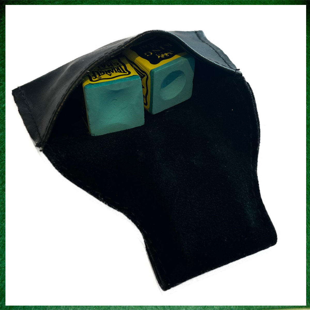 Leather Chalk Pouch With Flexible Belt Hook
