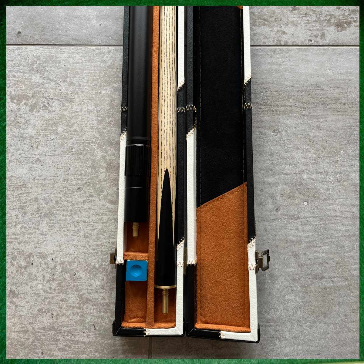 3/4 jointed snooker cue