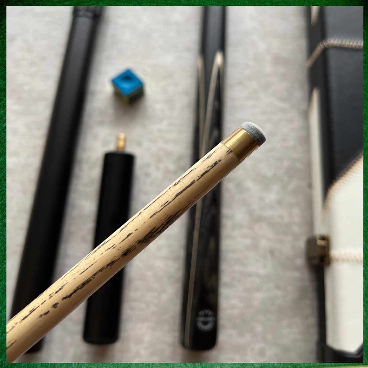 snooker cue 9.5mm tip