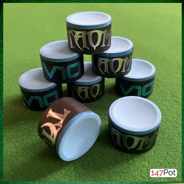 TAOM V10 Snooker Pool Billiard Cue Chalk – 1xBlue