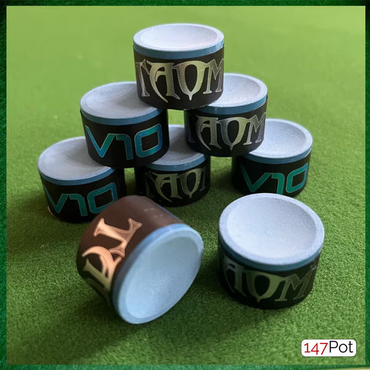 TAOM V10 Snooker Pool Billiard Cue Chalk – 1xBlue