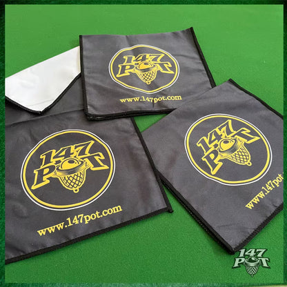 147Pot Microfibre Suede Cue Towel – 45x25cm - 1xBlack