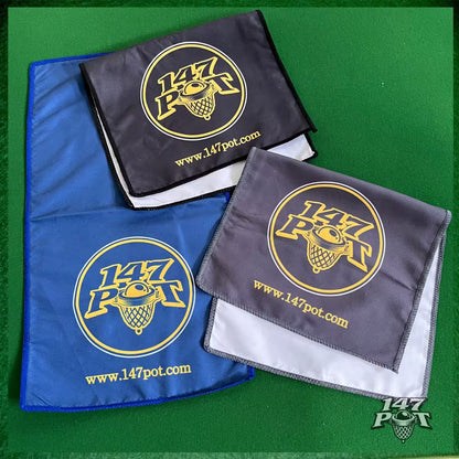 147Pot Microfibre Suede Cue Towel – 45x25cm - 1xBlue