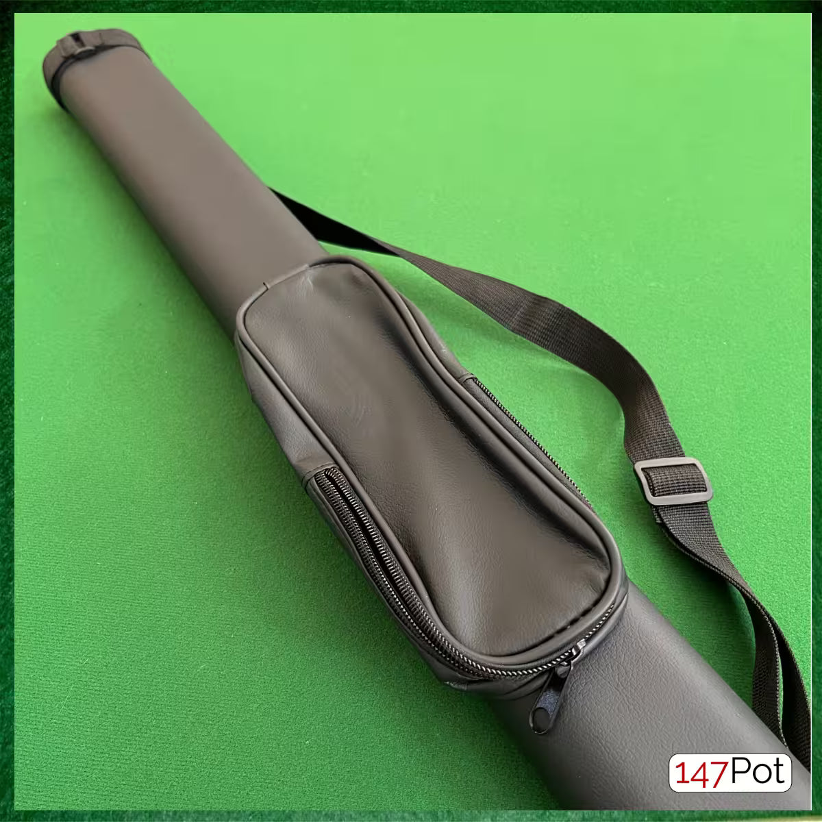 2-Piece Snooker Cue Case with Internal Partitioned Protective Walling