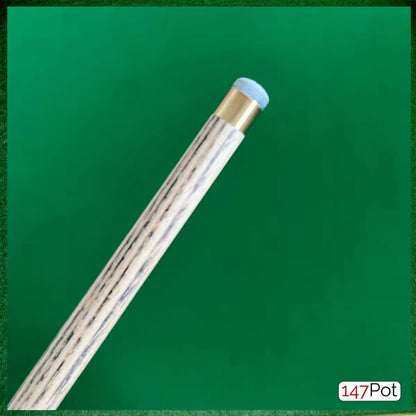 58" Blue Maple Veneer 3/4 Joint Elk Master 9.5mm Tip Snooker/Pool Cue